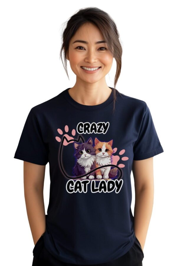 Cat Lady T-Shirt, Funny Pet Lover Shirt, Gift for Cat Owners, Cute Animal Tee, Crazy Cat Lady Clothing, Funny Cat Apparel