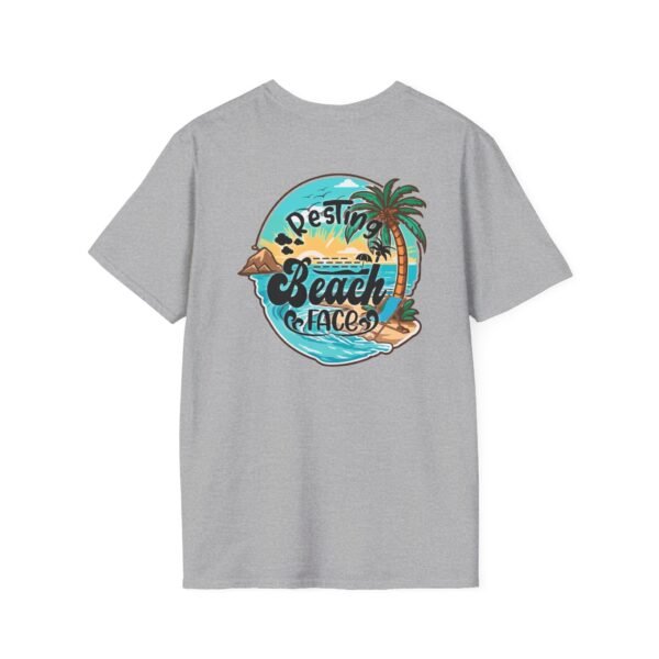 7053576419680856884_2048.jpeg Beach Vibes Unisex Softstyle T-Shirt , Relaxing Island Graphic Tee