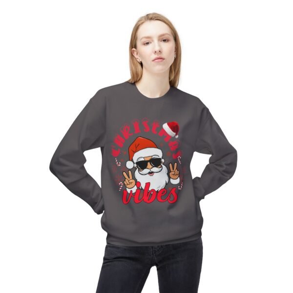 7104228359401598357_2048.jpeg Unisex Christmas Midweight Softstyle Fleece Crewneck Sweatshirt Vibes