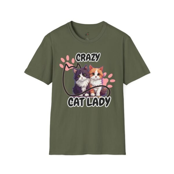 Cat Lady T-Shirt, Funny Pet Lover Shirt, Gift for Cat Owners, Cute Animal Tee, Crazy Cat Lady Clothing, Funny Cat Apparel