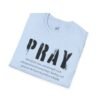 Inspirational Prayer T-Shirt, Spiritual Tee, Faith-Based Apparel, Motivational Clothing, Unisex Prayer Shirt, Meaningful Gifts