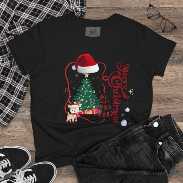 Merry Christmas Women's Cotton Tee