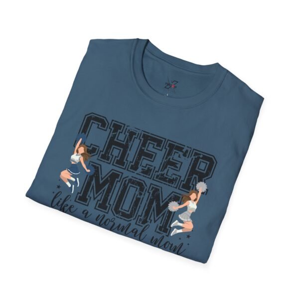 7971820443771083928_2048.jpeg Cheer Mom Softstyle T-Shirt, Loud and Proud Cheerleading Tee