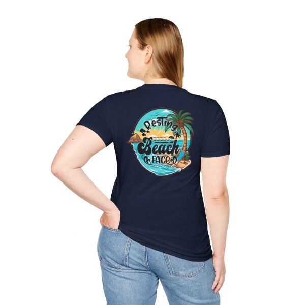 8008084293253150875_2048.jpeg Beach Vibes Unisex Softstyle T-Shirt , Relaxing Island Graphic Tee