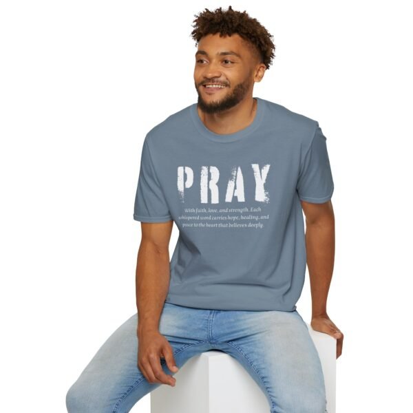 8385830629282237536_2048.jpeg Inspirational T-Shirt, Prayer Shirt, Faith Apparel, Spiritual Clothing, Comfortable Tee, Casual Style, Gift Idea, Everyday Wear, Unisex Softstyle T-Shirt,