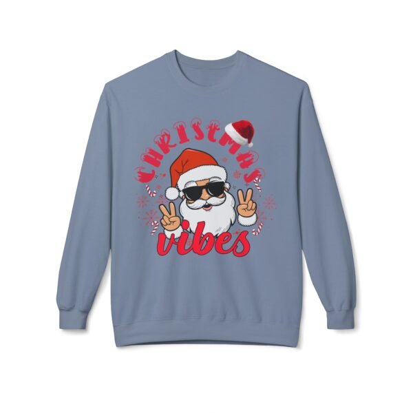 8500332213275943960_2048.jpeg Unisex Christmas Midweight Softstyle Fleece Crewneck Sweatshirt Vibes