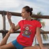Yoga Makes Me Happy Sloth Tee, Cute Yoga Shirt, Sloth Lover Gift, Relaxation Top, Gift for Yogis, Funny Workout T-Shirt