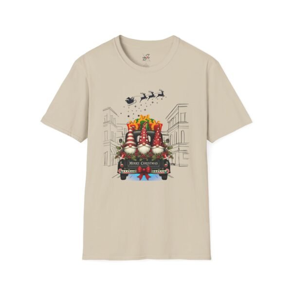 9176712191485422391_2048.jpeg Festive Christmas Truck Unisex Softstyle T-Shirt