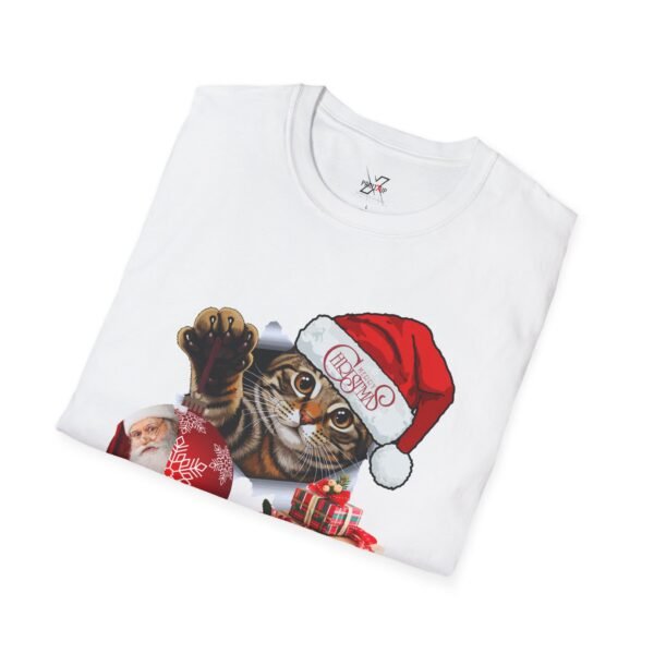 9947248054540021059_2048.jpeg Women's Christmas Cat T-Shirt