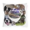 Personalized Outdoor Pillow, My Best Friends Dog Photo Collage Throw Pillow,  Weather-Resistant, Double-Sided Gift for Pet Lovers