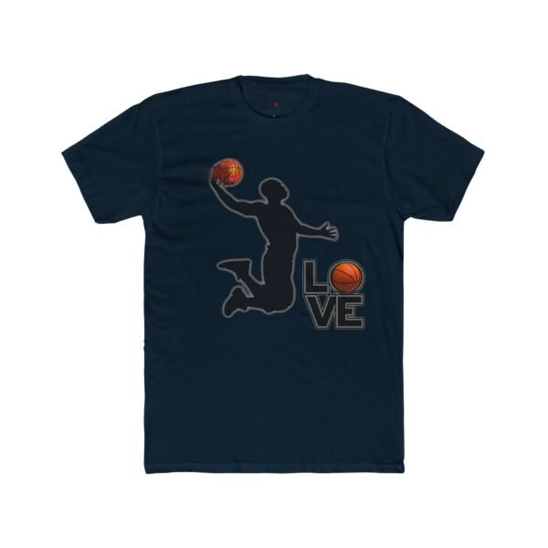 Men's Basketball Love T-Shirt, Sport Graphic T-Shirt, Spirit of the Court The Jersey For Those Who Live The Game