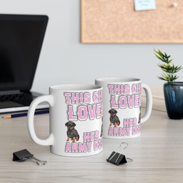 10561567402776436742_2048.jpeg Dog Lover Ceramic Mug, Glossy Coffee Cup, Cute Pet Gift, Dog Mom Mug, Animal Lover Tea Cup, 11oz/15oz