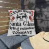 10598885587526712948_2048.jpeg Christmas Pillow, Sleigh Rides Santa Claus Flying Reindeer Company, Decorative Throw, With Different Designs On Both Sides!!