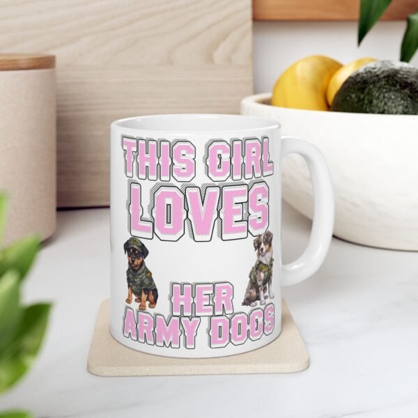 1232157634893078165_2048.jpeg Dog Lover Ceramic Mug, Glossy Coffee Cup, Cute Pet Gift, Dog Mom Mug, Animal Lover Tea Cup, 11oz/15oz