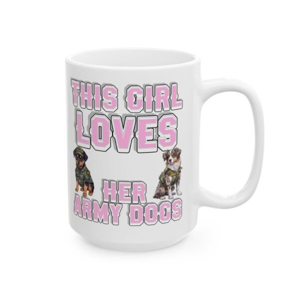 12600050125061165590_2048.jpeg Dog Lover Ceramic Mug, Glossy Coffee Cup, Cute Pet Gift, Dog Mom Mug, Animal Lover Tea Cup, 11oz/15oz