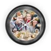 Personalized Photo Collage Wall Clock, Your Memories, Your Time, Your Style