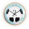 14167293610220868528_2048.jpeg Soccer Wall Clock, Sports Decor, Argentina Fan Gift, Home Office Timepiece, Soccer Decor, Unique Wall Art