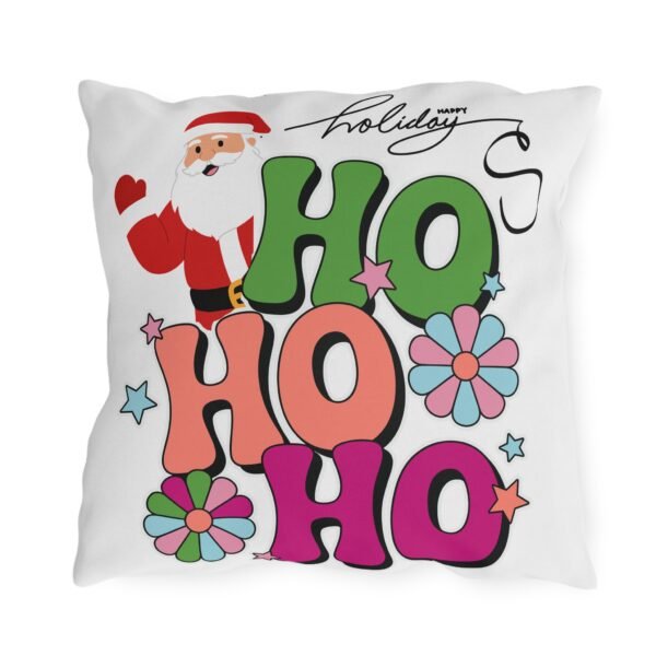 Holiday Outdoor/Indoor Pillow,  Festive Christmas Decor, Double-Sided Print
