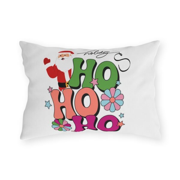 Holiday Outdoor/Indoor Pillow,  Festive Christmas Decor, Double-Sided Print