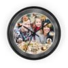 Personalized Photo Collage Wall Clock, Your Memories, Your Time, Your Style