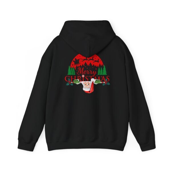 Merry Christmas Unisex Hooded Sweatshirt, Cozy Winter Hoodie, Holiday Gift, Festive Apparel, Comfortable Christmas Wear