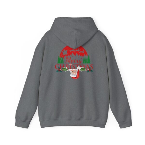 Merry Christmas Unisex Hooded Sweatshirt, Cozy Winter Hoodie, Holiday Gift, Festive Apparel, Comfortable Christmas Wear