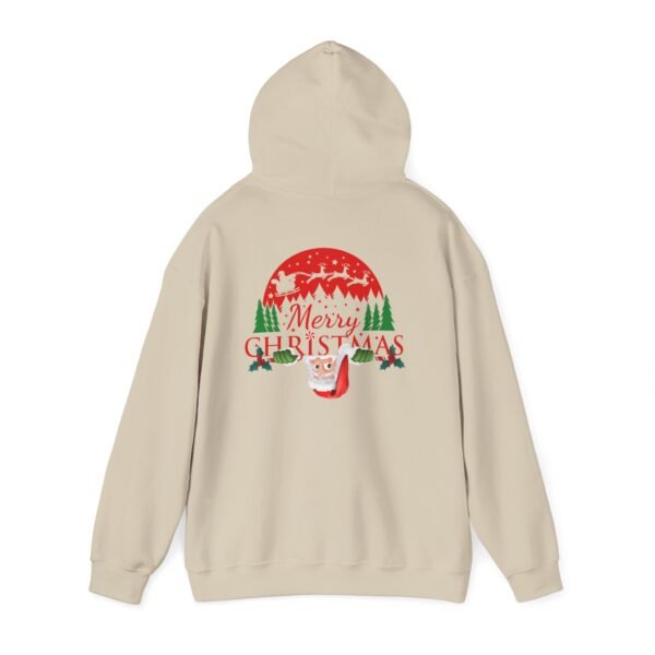Merry Christmas Unisex Hooded Sweatshirt, Cozy Winter Hoodie, Holiday Gift, Festive Apparel, Comfortable Christmas Wear