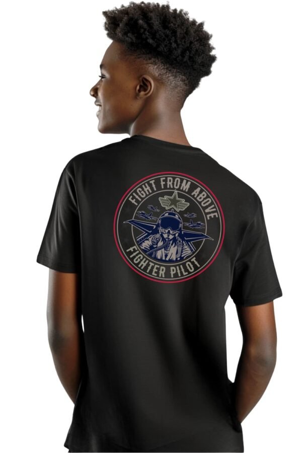 Men's t-shirt , Heritage in Every Thread: The Vintage Military Aviation Tee