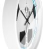 16122105211751117496_2048.jpeg Soccer Wall Clock, Sports Decor, Argentina Fan Gift, Home Office Timepiece, Soccer Decor, Unique Wall Art