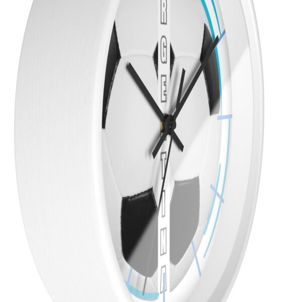 16122105211751117496_2048.jpeg Soccer Wall Clock, Sports Decor, Argentina Fan Gift, Home Office Timepiece, Soccer Decor, Unique Wall Art