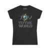 17177844432311843196_2048.jpeg Joy Globe Graphic Women's Tee, Joy To The World Holiday Christmas Shirt, Christmas apparel, Joyful Message Tee