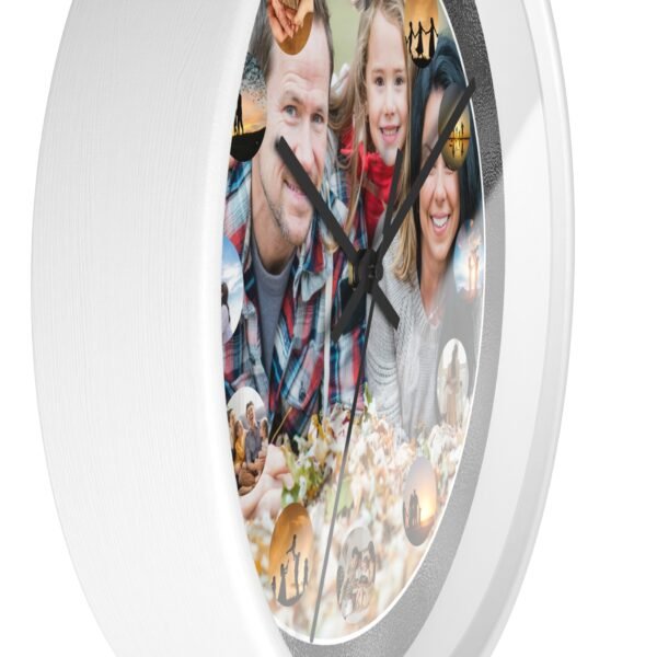 Personalized Photo Collage Wall Clock, Your Memories, Your Time, Your Style