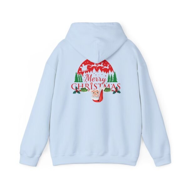 Merry Christmas Unisex Hooded Sweatshirt, Cozy Winter Hoodie, Holiday Gift, Festive Apparel, Comfortable Christmas Wear