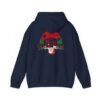 Merry Christmas Unisex Hooded Sweatshirt, Cozy Winter Hoodie, Holiday Gift, Festive Apparel, Comfortable Christmas Wear