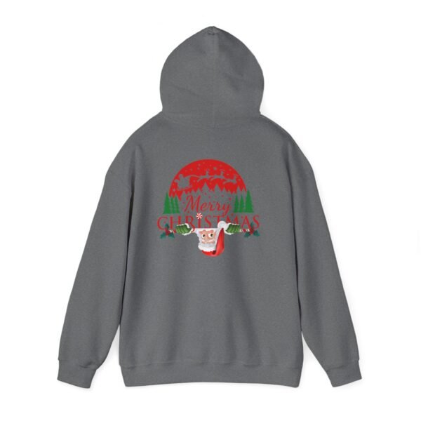 Merry Christmas Unisex Hooded Sweatshirt, Cozy Winter Hoodie, Holiday Gift, Festive Apparel, Comfortable Christmas Wear