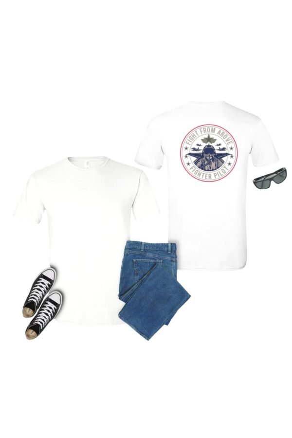Men's t-shirt , Heritage in Every Thread: The Vintage Military Aviation Tee