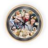 Personalized Photo Collage Wall Clock, Your Memories, Your Time, Your Style