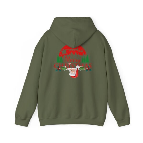Merry Christmas Unisex Hooded Sweatshirt, Cozy Winter Hoodie, Holiday Gift, Festive Apparel, Comfortable Christmas Wear