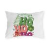 Christmas Outdoor Pillow,  Happy Holiday Decorative Cushion with Ornaments Gifts, Double-Sided Print