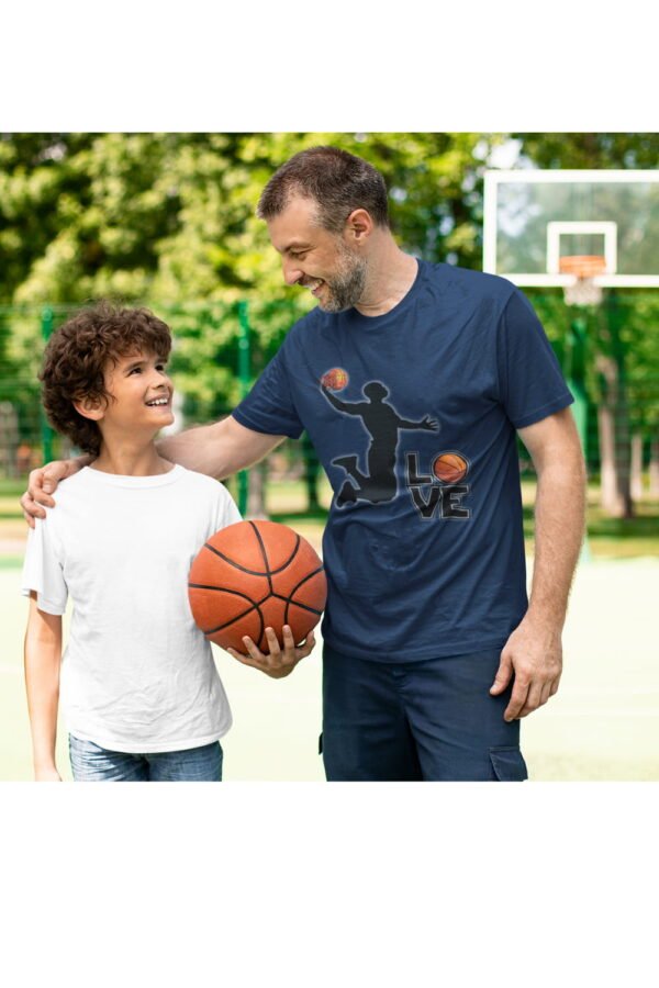 Men's Basketball Love T-Shirt, Sport Graphic T-Shirt, Spirit of the Court The Jersey For Those Who Live The Game