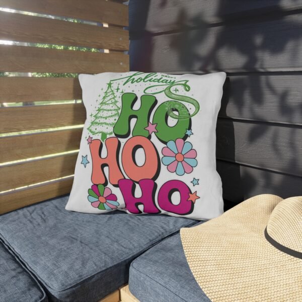 Holiday Outdoor/Indoor Pillow,  Festive Christmas Decor, Double-Sided Print