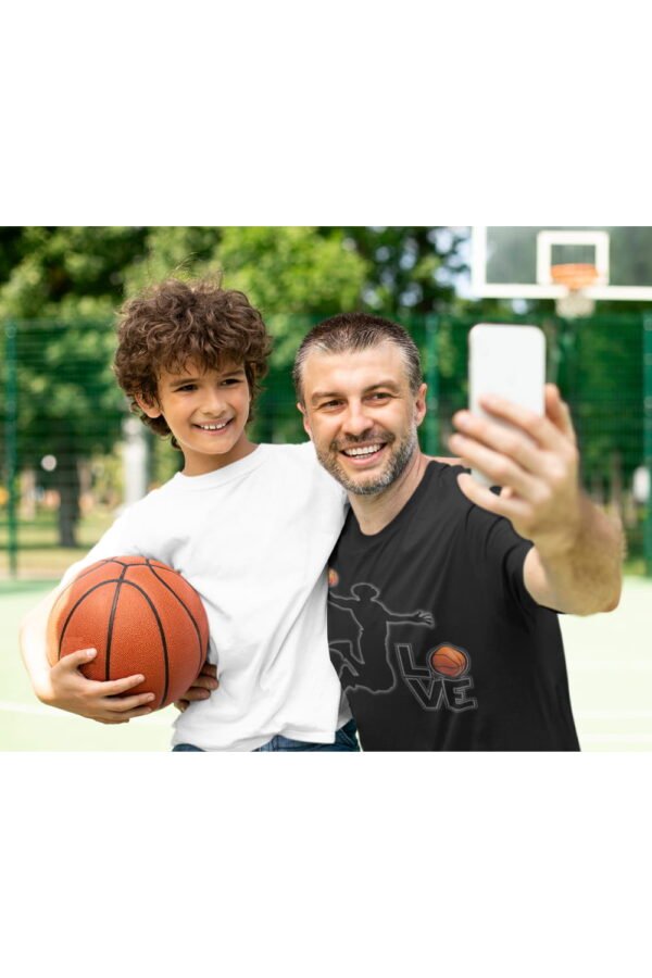 Men's Basketball Love T-Shirt, Sport Graphic T-Shirt, Spirit of the Court The Jersey For Those Who Live The Game