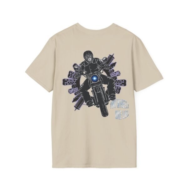 Men’s Biker T-Shirt, Motorcycle Graphic Tee, Urban Rider Shirt, Moto Lifestyle Apparel, Biker Gift, Road Freedom Shirt