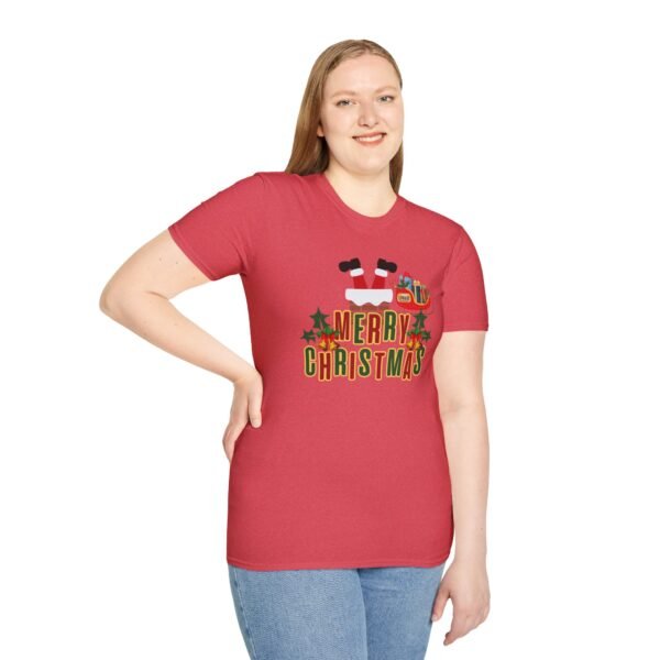 Merry Christmas Santa Boots Sleigh Women's T-Shirt