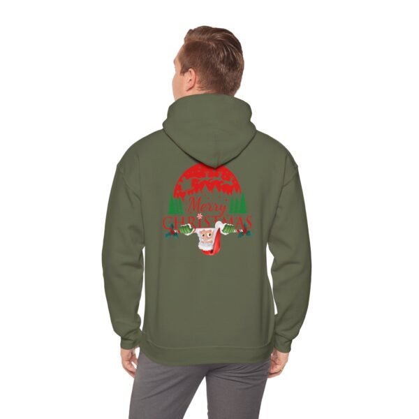 Merry Christmas Unisex Hooded Sweatshirt, Cozy Winter Hoodie, Holiday Gift, Festive Apparel, Comfortable Christmas Wear