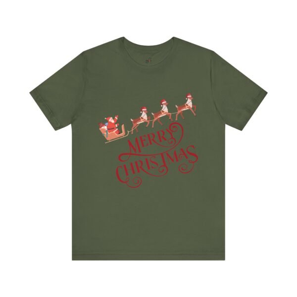 Merry Christmas Santa Sleigh T-Shirt