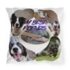 Personalized Outdoor Pillow, My Best Friends Dog Photo Collage Throw Pillow,  Weather-Resistant, Double-Sided Gift for Pet Lovers