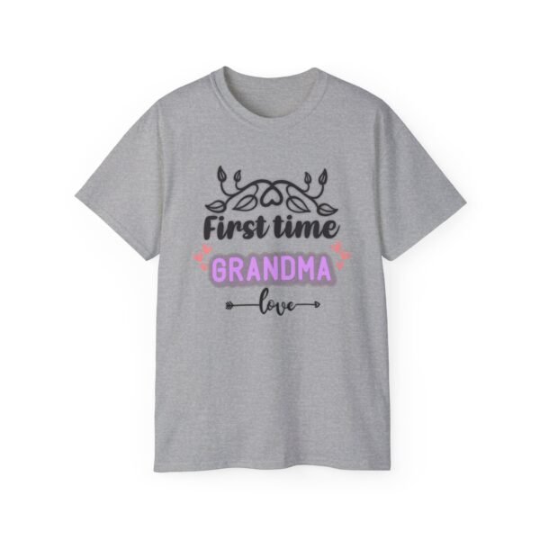 6496914136644871277_2048.jpeg First Time Grandma Tee, New Grandma Announcement Shirt