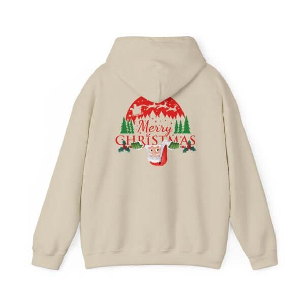 Merry Christmas Unisex Hooded Sweatshirt, Cozy Winter Hoodie, Holiday Gift, Festive Apparel, Comfortable Christmas Wear
