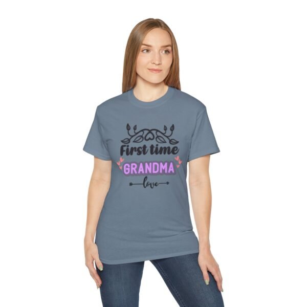 7219211890350011672_2048.jpeg First Time Grandma Tee, New Grandma Announcement Shirt